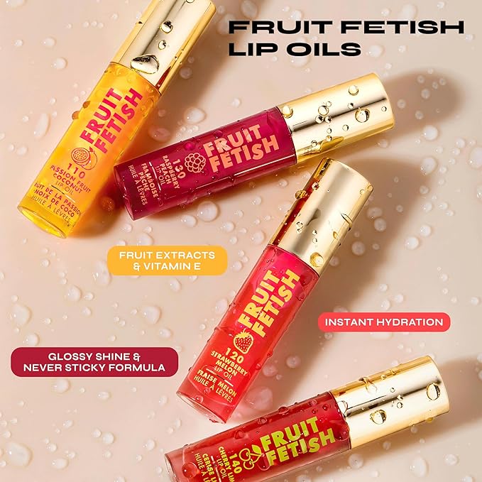 Milani Fruit Fetish Lip Oil, Tinted Hydrating Lip Gloss - Blackberry Agave