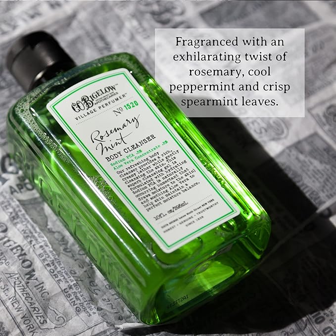 C.O. Bigelow Rosemary Mint Body Wash, 10 fl oz