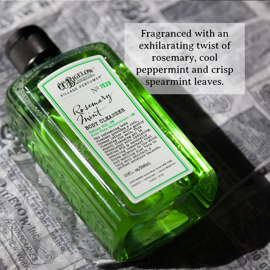 C.O. Bigelow Rosemary Mint Body Wash, 10 fl oz