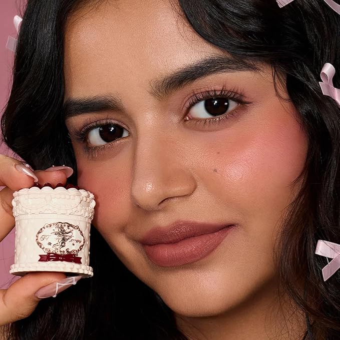 Flower Knows Strawberry Cupid Cake Lip Cream, Nude Rose Brown