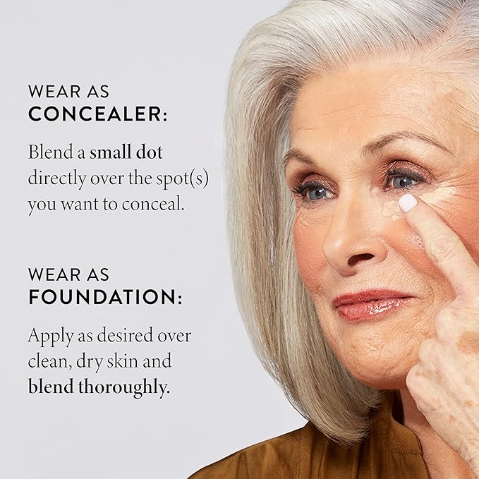 LAURA GELLER NEW YORK Ideal Fix Under Eye Concealer for Mature Skin – 05 Golden - Full Coverage, Anti-Aging, Color Correcting – Covers Dark Circles & Blemishes – Hydrating, Crease-Free, Long-Lasting