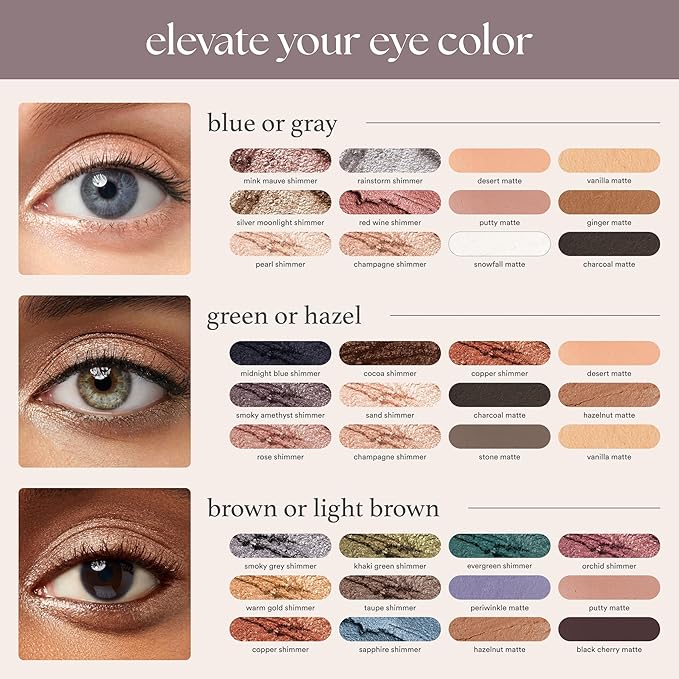 Julep Eyeshadow 101 Cream-to-Powder Waterproof Shadow Stick – Black Cherry Matte – Long-Lasting, Crease-Proof, Rich Toned Burgundy Matte Cream Eyeshadow with Built-in Smudger