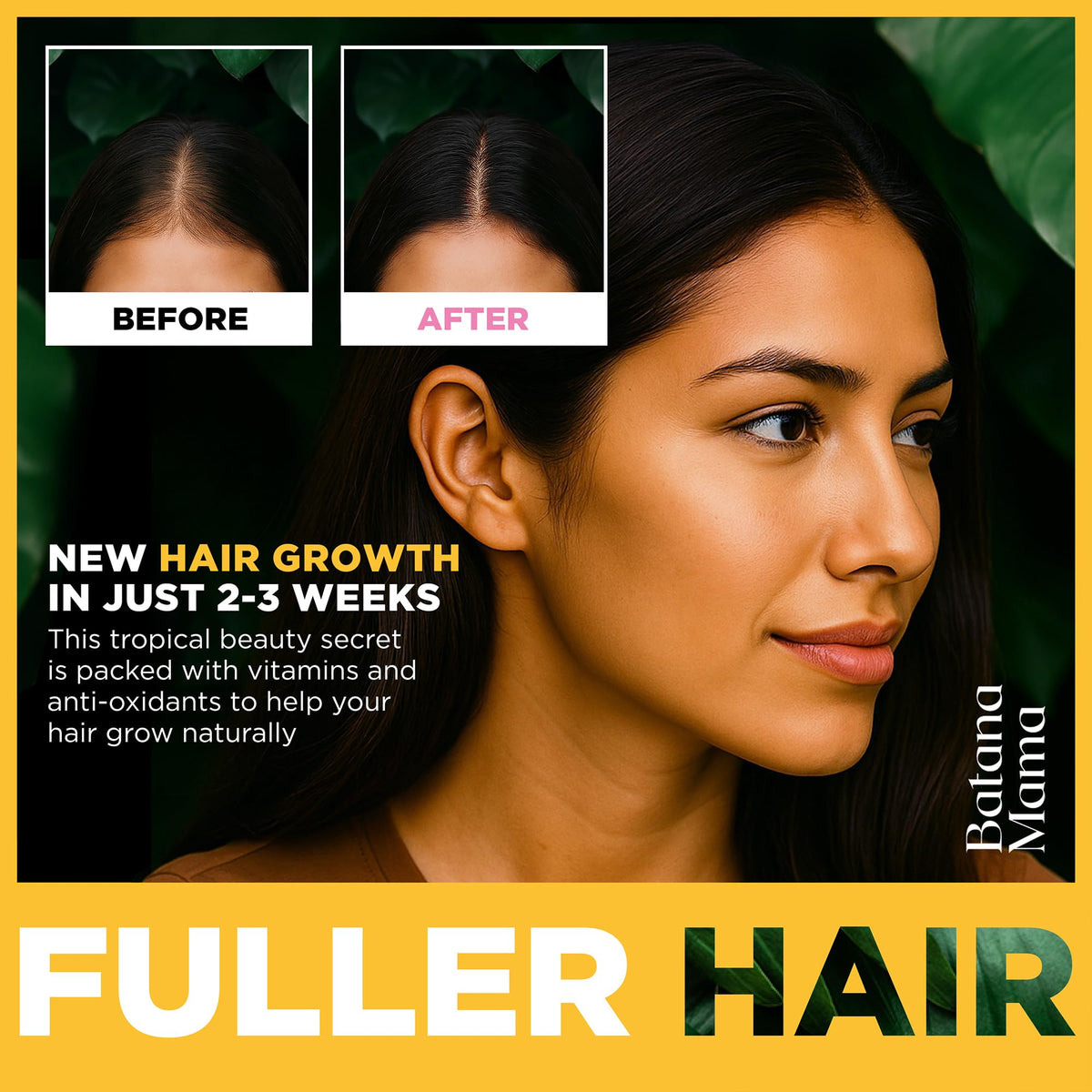PREMIUM Cold-Pressed Batana Oil for Hair Growth, 100% Pure & Organic, No Burnt Smell, Hair Mask from Honduras, Fade Stretchmarks, All Natural