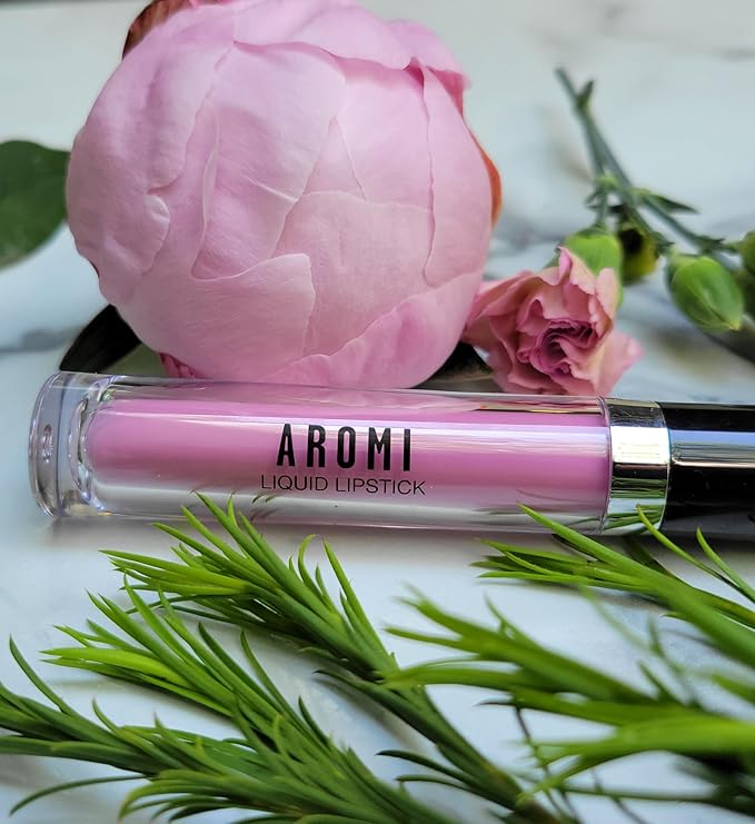 Aromi Baby Pink Matte Liquid Lipstick | Light Pink Shade