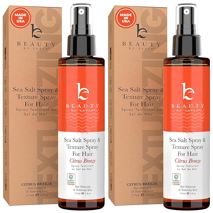Beauty by Earth Sea Salt Spray for Hair Men & Women