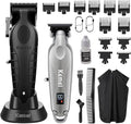 KEMEI Hair Clippers for Men and Trimmers Set Cordless Zero Gap Hair Trimmer