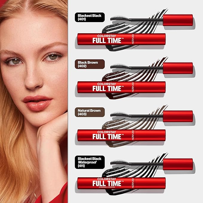 Revlon ColorStay Full Time Mascara, 403 Natural Brown