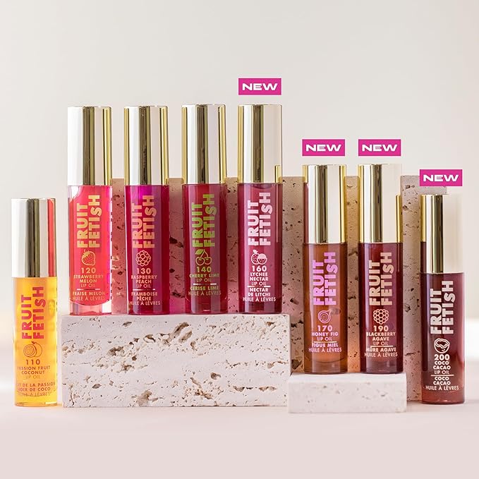 Milani Fruit Fetish Lip Oil, Tinted Hydrating Lip Gloss - Blackberry Agave