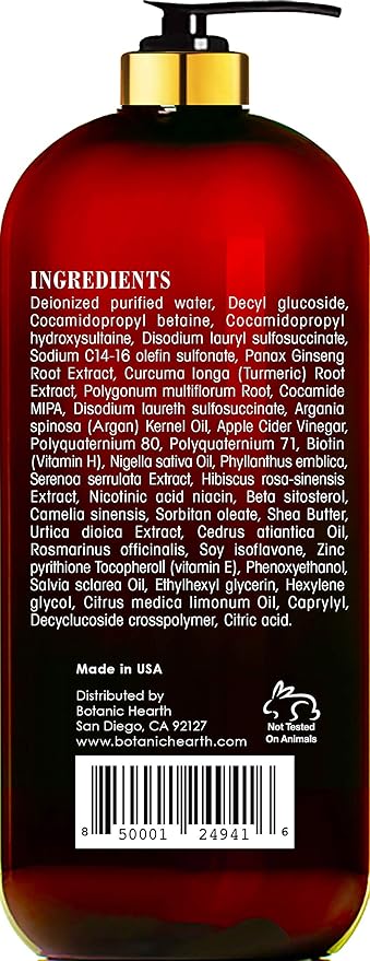 Botanic Hearth Apple Cider Vinegar Shampoo - 16 Fl oz