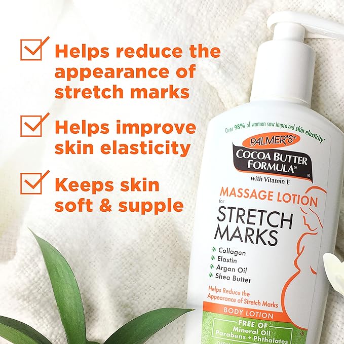 Palmer's Skin Care Duo for Stretch Marks & Weight Change, Body Lotion + Oil