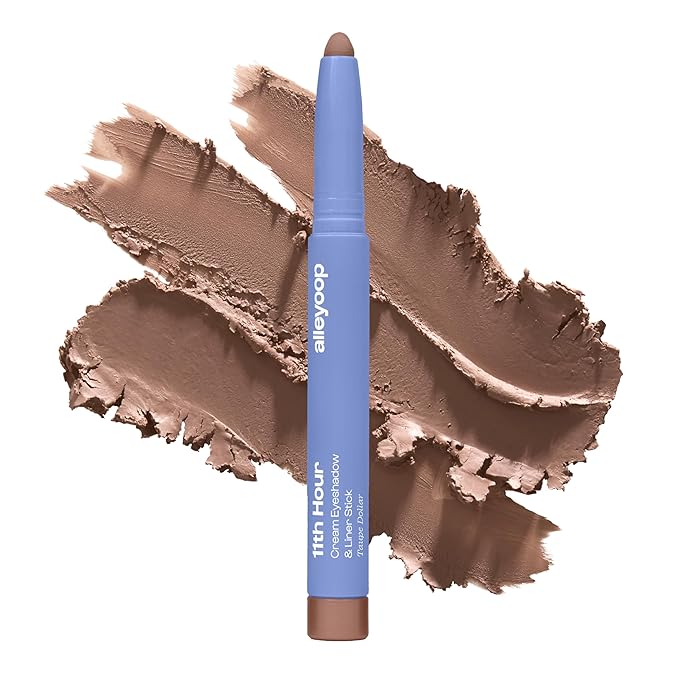 ALLEYOOP 11th Hour Cream Eyeshadow and Liner Stick, Taupe Matte