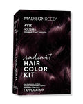 Madison Reed Radiant Hair Color Kit - 4VR Darkest Cool Sangria with Vibrant Violet Red Tones (Volterra Amethyst), Vivid Permanent Hair Dye for Bold Color & Shine | PPD-Free & Ammonia-Free, 1 Pack