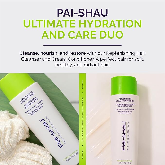 Pai-Shau - Replenishing Cleanser & Conditioner Set, Hydrating Hair Care