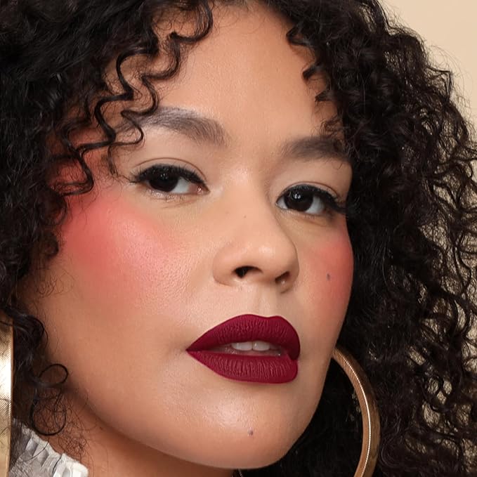 The Lip Bar - Nonstop Liquid Matte Lipstick Mini 2-Pack, Muse (Deep Berry) + Rebel (Deep Burgundy) - High Pigment - One Swipe - Long Lasting - Jojoba Oil & Vitamin E - Vegan -.24 fl oz