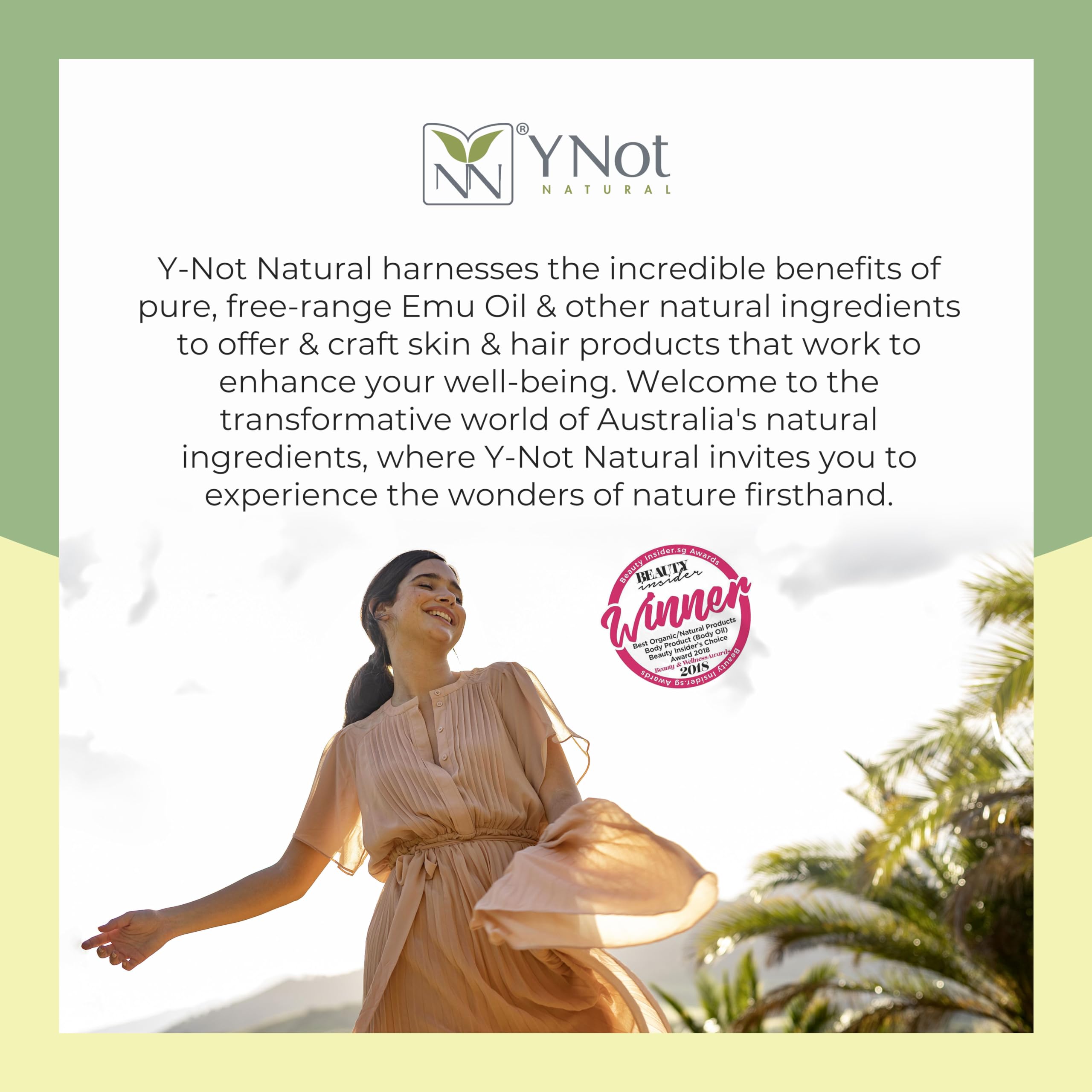 Y Not Natural Emu Oil Capsules - Heart, Hair, Metabolism & Joint Support Supplement - Pharmaceutical Grade Emu Oil with CLA, Omegas 3, 6 & 9 with Vitamin K2, A & E 1000mg, 100 Capsules