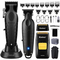 KEMEI Professional Hair Clippers and Trimmers Set Cordless Barber Clippers