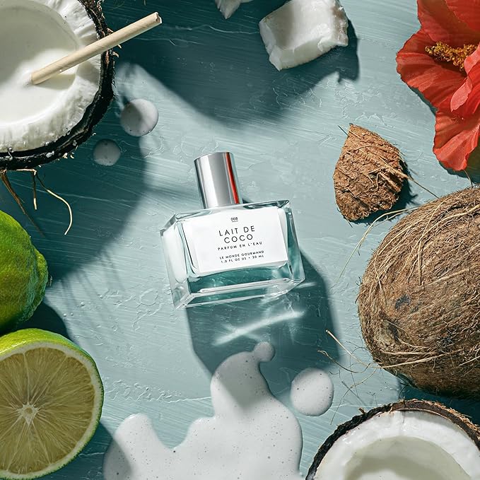 Le Monde Gourmand Lait de Coco Spray Eau de Parfum - Coconut, Vanilla, Bergamot Perfume Notes - 1 fl oz (30 ml)