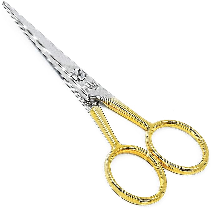 Camila Solingen CS45 Hair Scissors Professional 4.5" Very Sharp Grooming Scissors. Razor Edge Barber Hair Cutting Scissor. Steel Hair Cutting Shears for Salon. Made of in Solingen, Germany