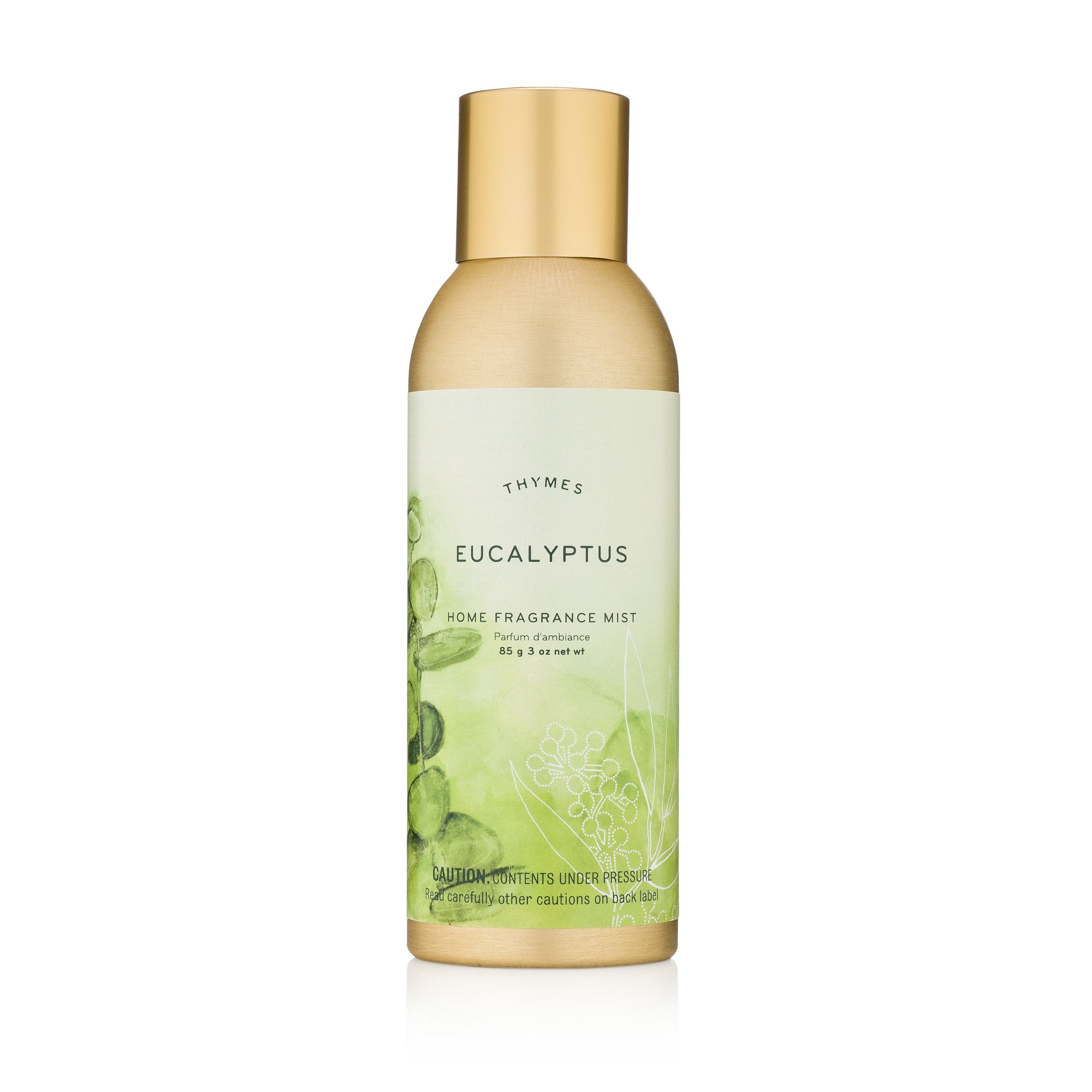 Thymes Home Fragrance Mist – Room Air Fresheners for Home Long Lasting – Air Freshener Spray – Scented Room Spray with Notes of Eucalyptus Oil, Italian Lemon, Fir, & Petitgrain (Eucalyptus, 3 oz)