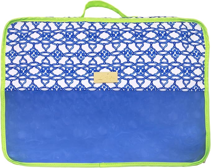 Lilly Pulitzer Packing Cubes Set of 3, Blue and Green Prints