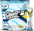 GHOST Hydration Sticks, 24 Electrolyte Powder Packets, Lemon Crush