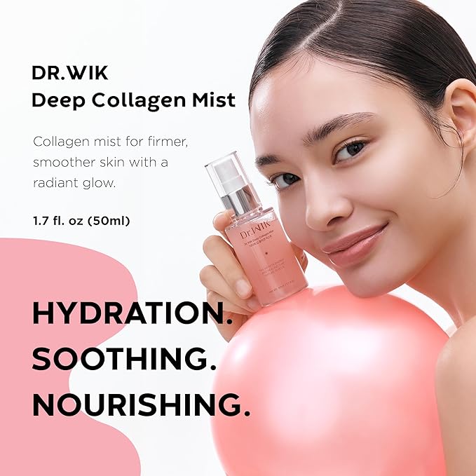 Dr.WIK Deep Collagen Ultra-Fine Hydrating Face Mist (50ml/1.7 Fl.Oz)