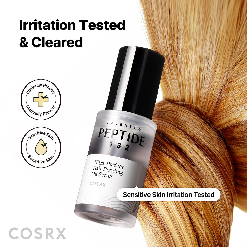 COSRX PEPTIDE 132 Hair Bonding Oil Serum, Split End Repair, 0.94 fl oz