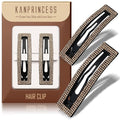 Kanprincess Rhinestone Hair Clips, Sparkly Barrettes Gift for Women Girls