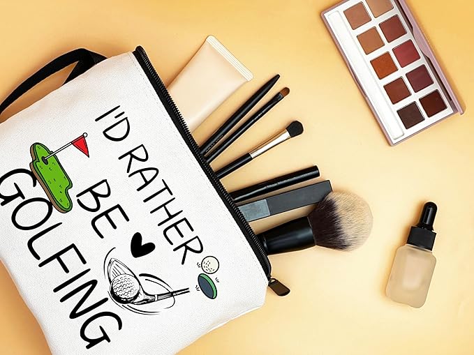 ARIOSEY Golf Gifts for Women, Small Makeup Bag and Accessory Pouch
