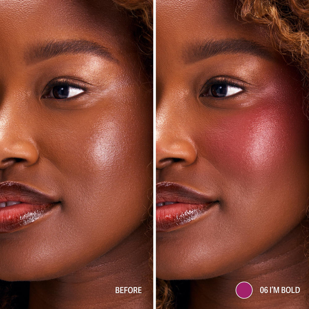 Sacheu Cheek STAY-N Liquid Blush, Dewy Finish, I'm Bold