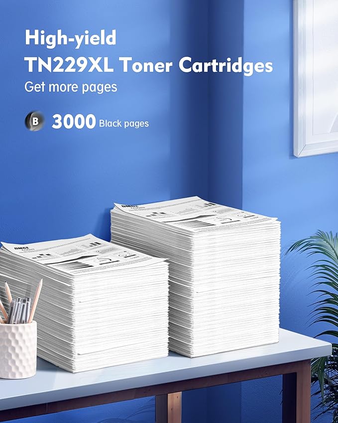 TN229XL Compatible with Brother TN229XL Black Toner Cartridge 1 Pack