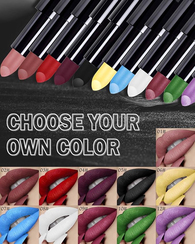 Caedelfly Velvet Matte Lipstick, Purple Lipstick for Women, Halloween-12