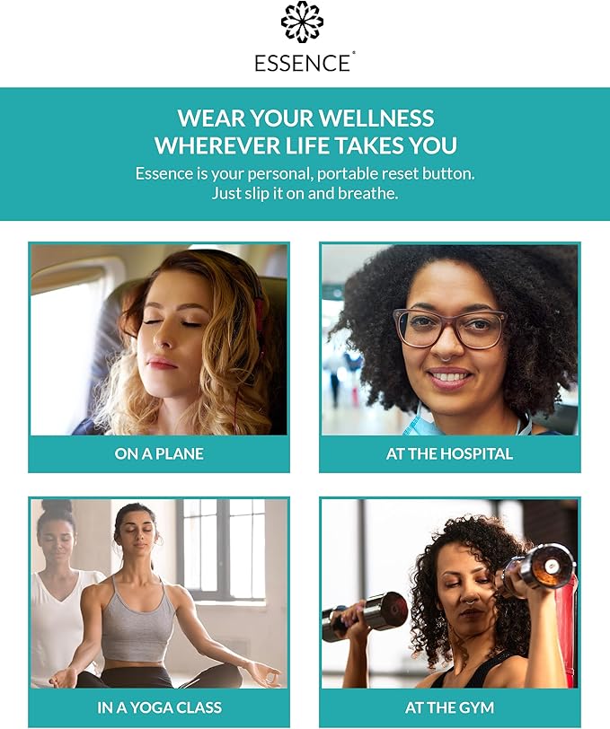 Essence Wearable Aromatherapy Nasal Diffuser – Breathe Easy Essential Oil