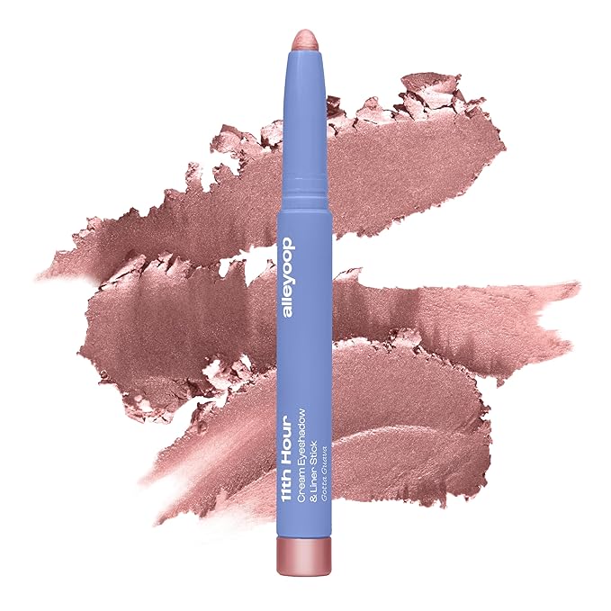 ALLEYOOP 11th Hour Cream Eyeshadow and Liner Stick, Rose Shimmer