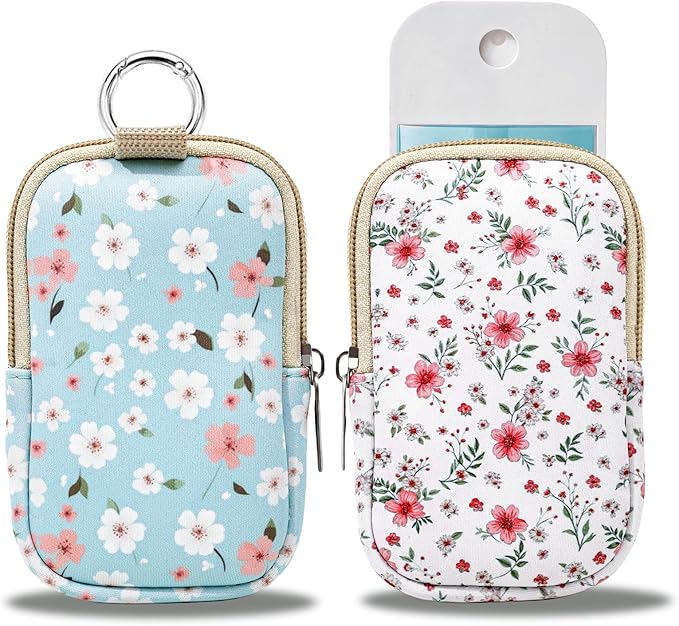 COOKOOKY 2 Pack Hand Sanitizer Holder compatible with Touchland