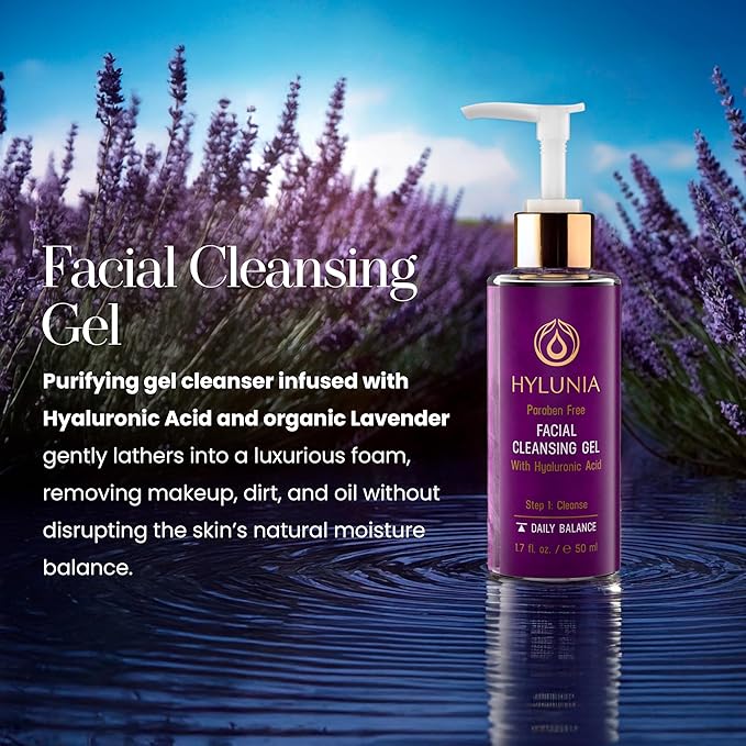 Hylunia Facial Cleansing Gel, 5.1 fl. oz.