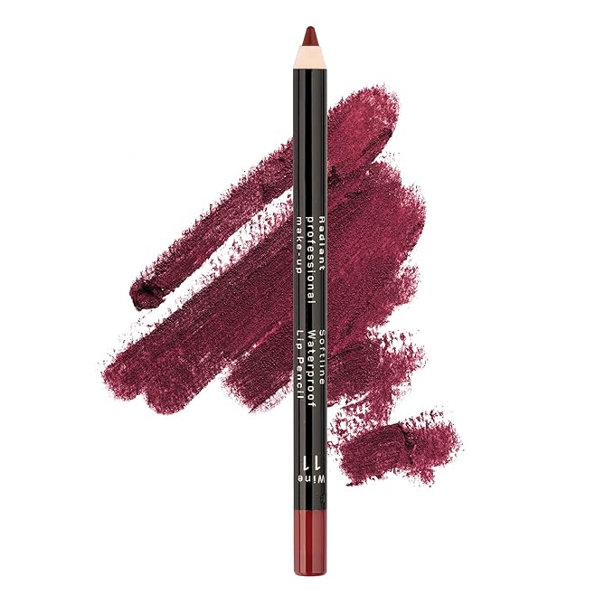 Radiant Professional Waterproof Long Lasting Lip Liner, 11 WINE