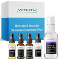 YEOUTH Skin Care Set for Complete Daily Skincare Routine 5-Piece