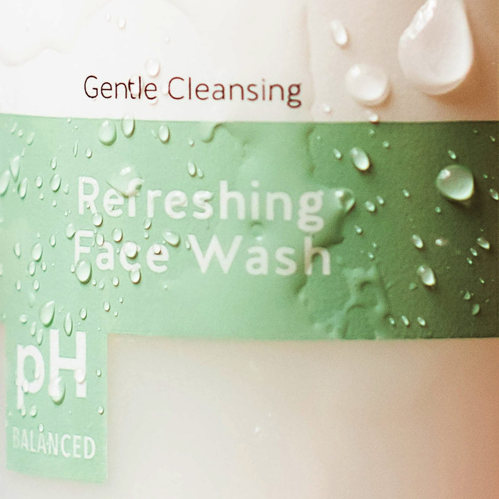 Alpha Skin Care Refreshing Face Wash, Gentle Soap-Free Formula, Citric AHA, Cleanses, Purifies, Tones & Restores pH, All Skin Types, Removes Make-Up & Oil, Anti-Aging Ingredients, 6 Oz