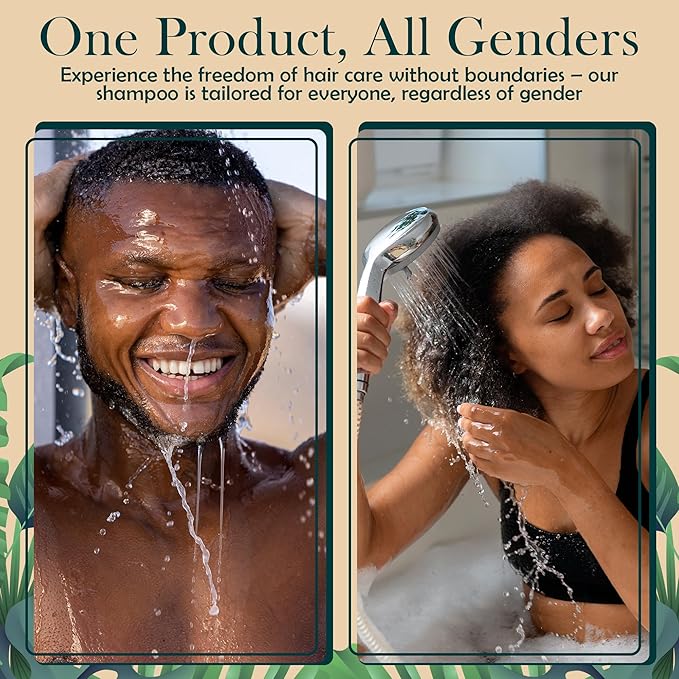 OilnGlow USDA Organic Rosemary Shampoo For Hair Growth For Thickening & Strengthening for Men & Women with Biotin, Scalp DHT Blocker Saw Palmetto For Thinning Hair Loss 10 Fl. Oz- Fragrance Free