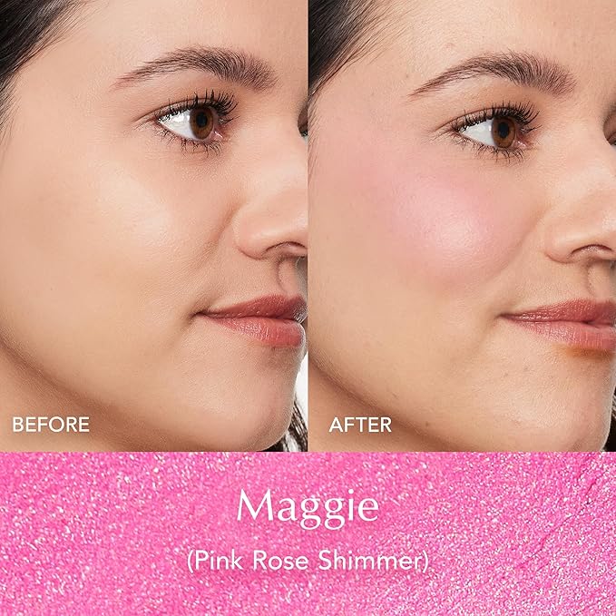 Thrive Causemetics Cream Blush Triple Threat Color Stick, Rose Shimmer