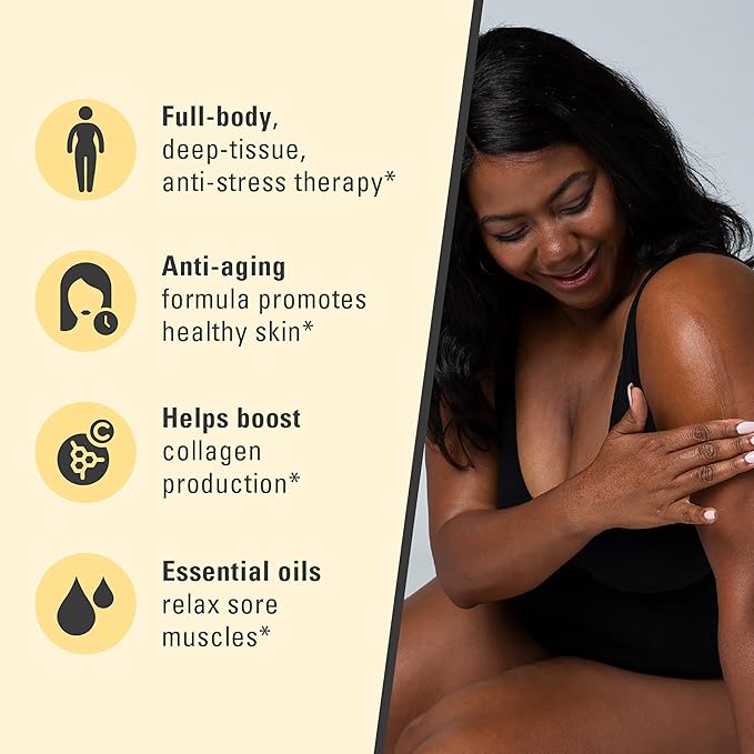 Lymphatic Drainage Oil for Massage Therapy with Ylang Ylang by M3, 8Fl Oz