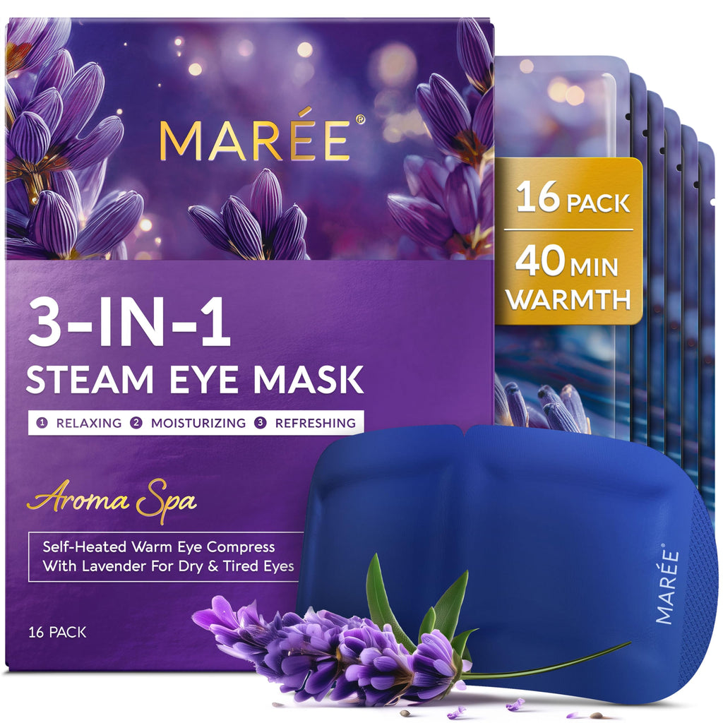 MAREE Heated Eye Masks for Dry Eyes – Facial Steamer Alternative