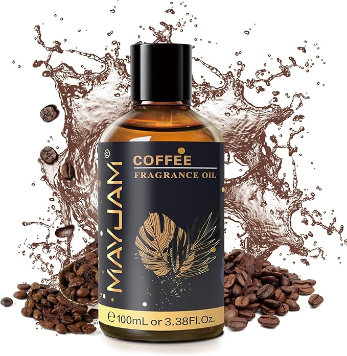 MAYJAM Coffee Fragrance Oil Essential Oils for Diffusers, 100ML/3.38FL.OZ