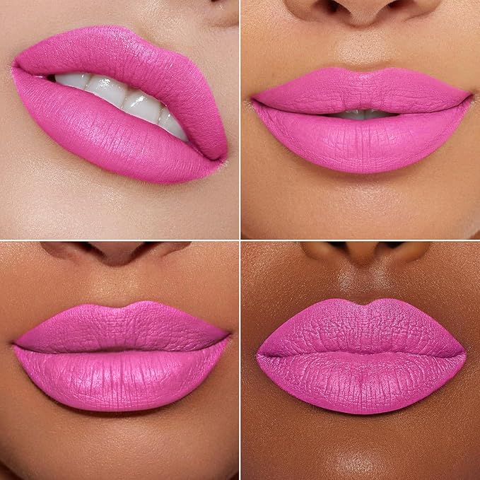 MAKI YIKA Pink Lipstick Matte Liquid for Women Color Stay Long Lasting Lipsticks