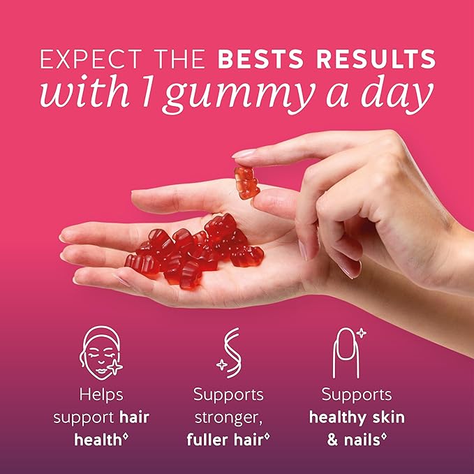 Bears with Benefits Biotin 5,000 mcg Hair Growth Gummies