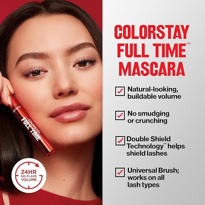 Revlon ColorStay Full Time Mascara, 403 Natural Brown