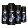 AXE Body Spray Deodorant For Long Lasting Odor Protection, Phoenix Deodorant For Men Formulated Without Aluminum 4oz 4 Count