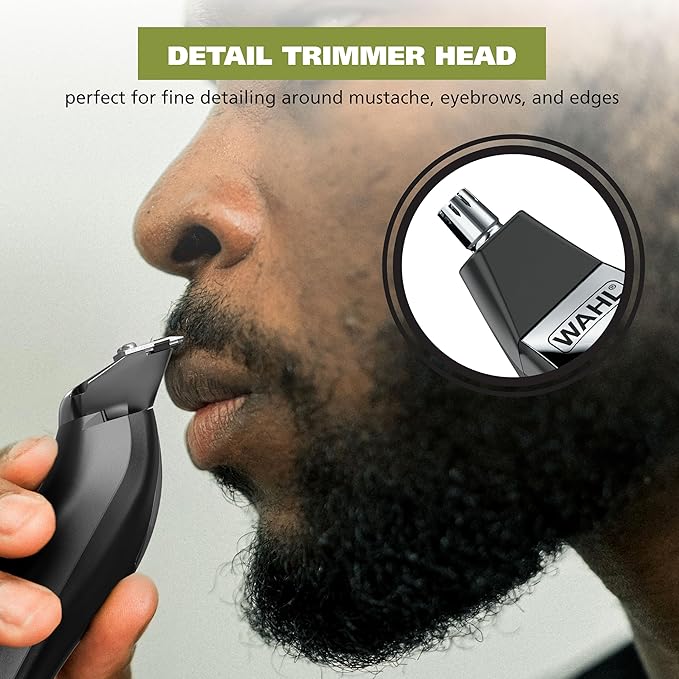 Wahl Color Pro All in One Cordless Eyebrow, Nose & Beard Trimmer for Men
