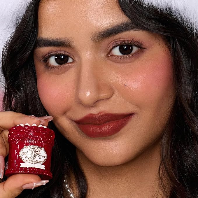 Flower Knows Strawberry Cupid Cake Lip Cream, Deep Brick Red